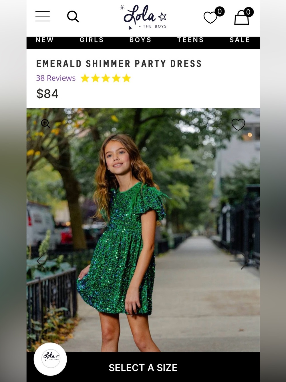 Lola + The Boys Green Sequin Feather Dress Size 10 Like New - Picture 6 of 6
